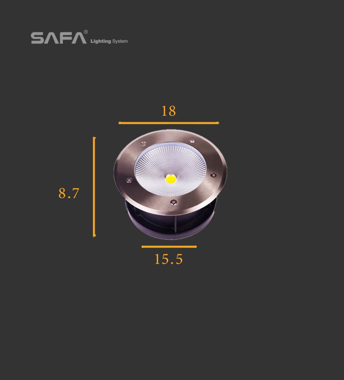 Up Light 15 Watt COB - Image 1
