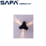 Four-way external LED wall applique 6160
