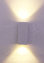 Outdoor LED wall luminaire