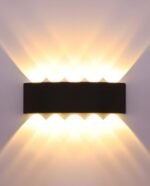 LED outdoor wall luminaire