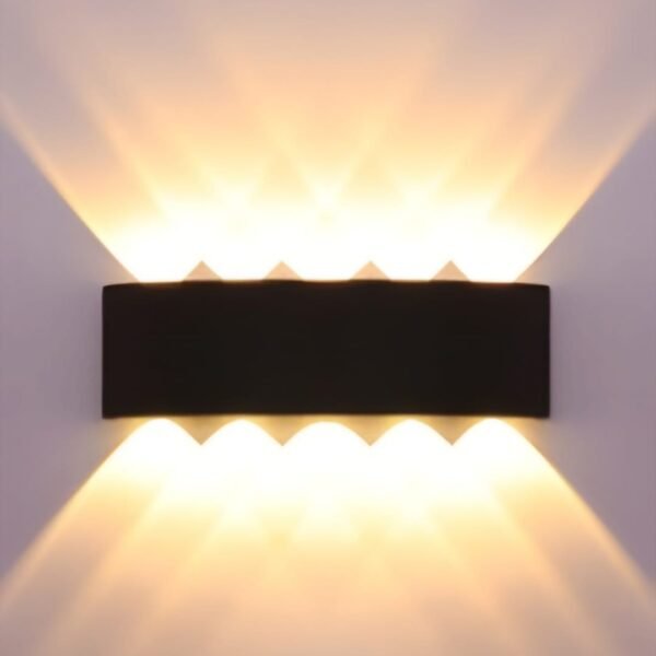 LED outdoor wall luminaire