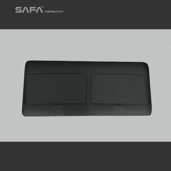 بوكس فيش ارضي فلور بوكس دبل floor box double socket