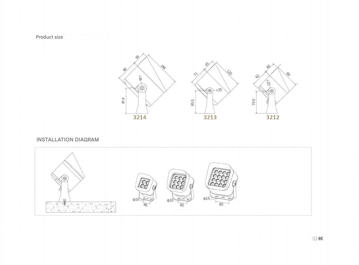 spike floodlight for the garden - Image 2