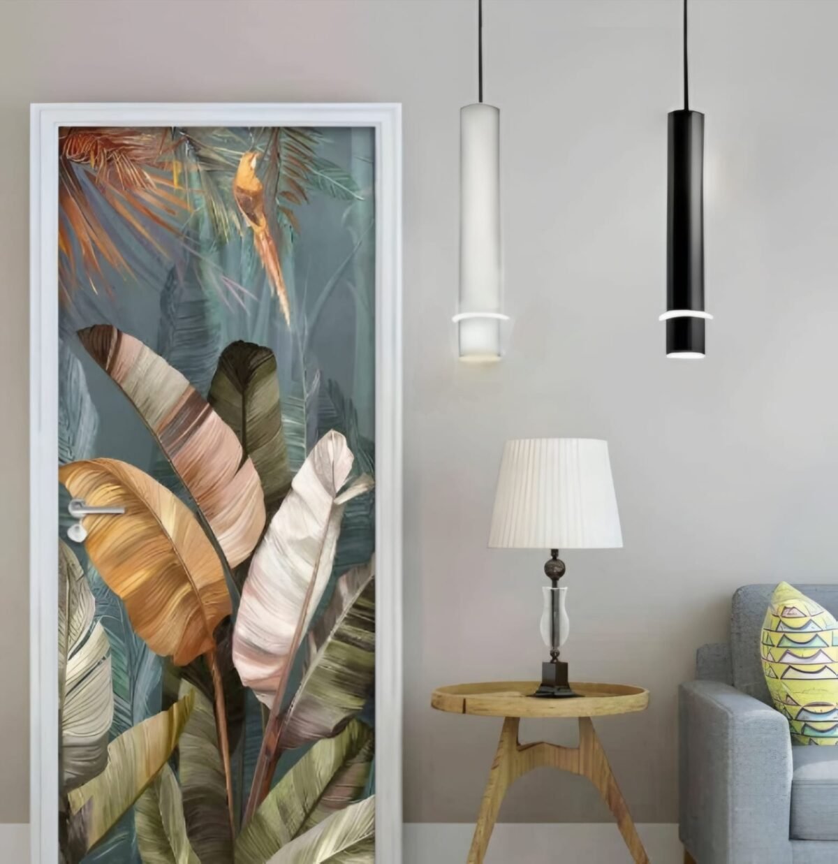 Pendant Acrylic Wall Light - Image 1